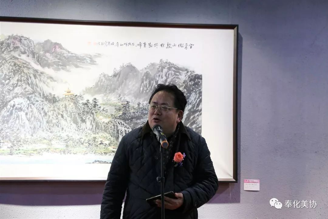 一年一度又春风应硕莽中国画作品展开幕