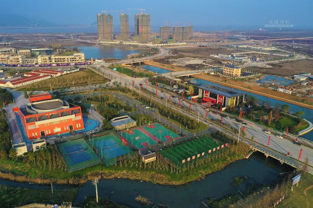 龙港新城最新航拍图!2019年首度公开