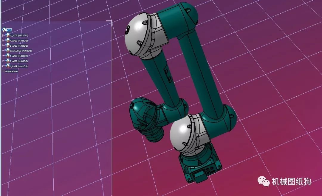 【机器人】yaskawa hc10机器人外观造型3d数模图纸 step格式