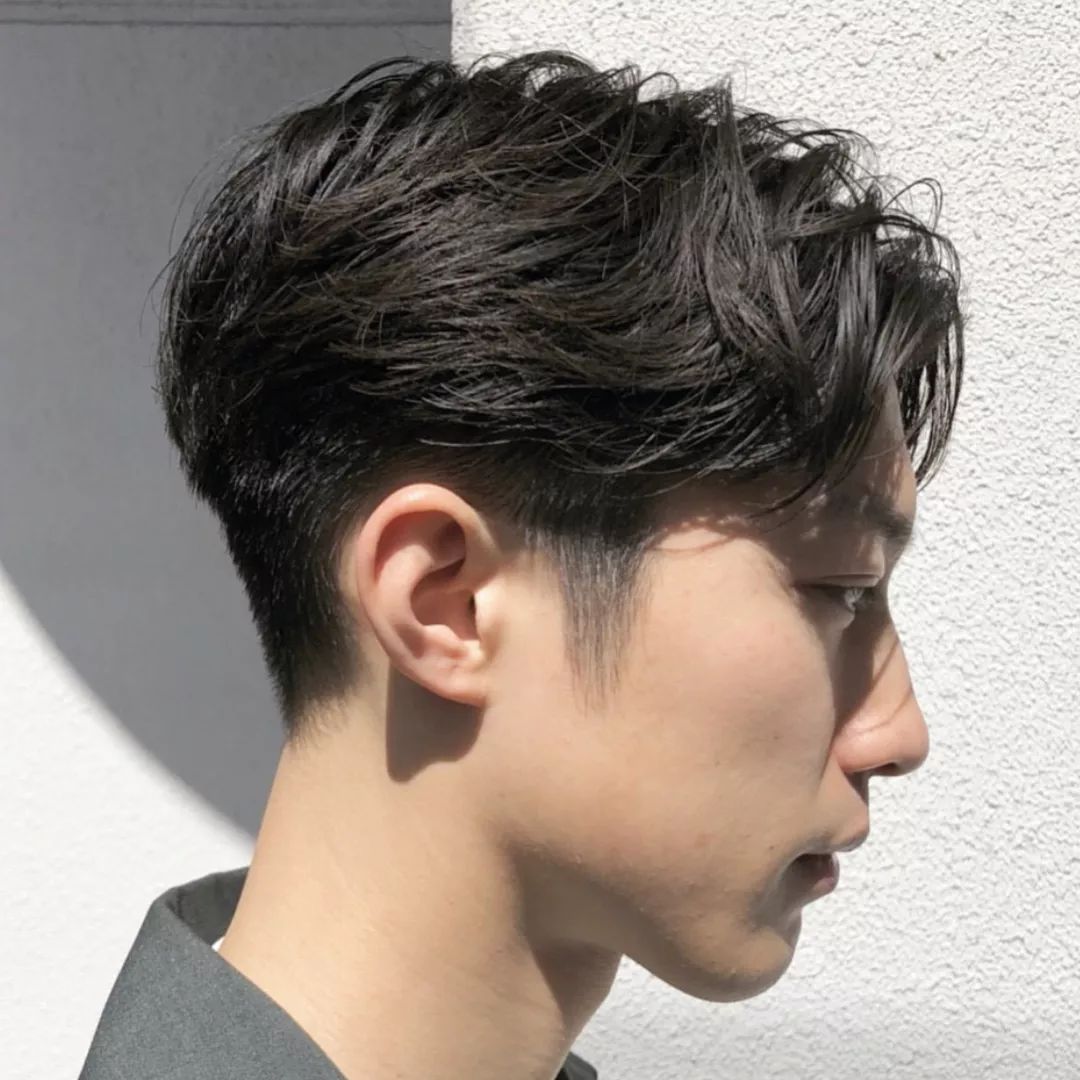 春天精选男士发型（50款）-男生发型-条码图