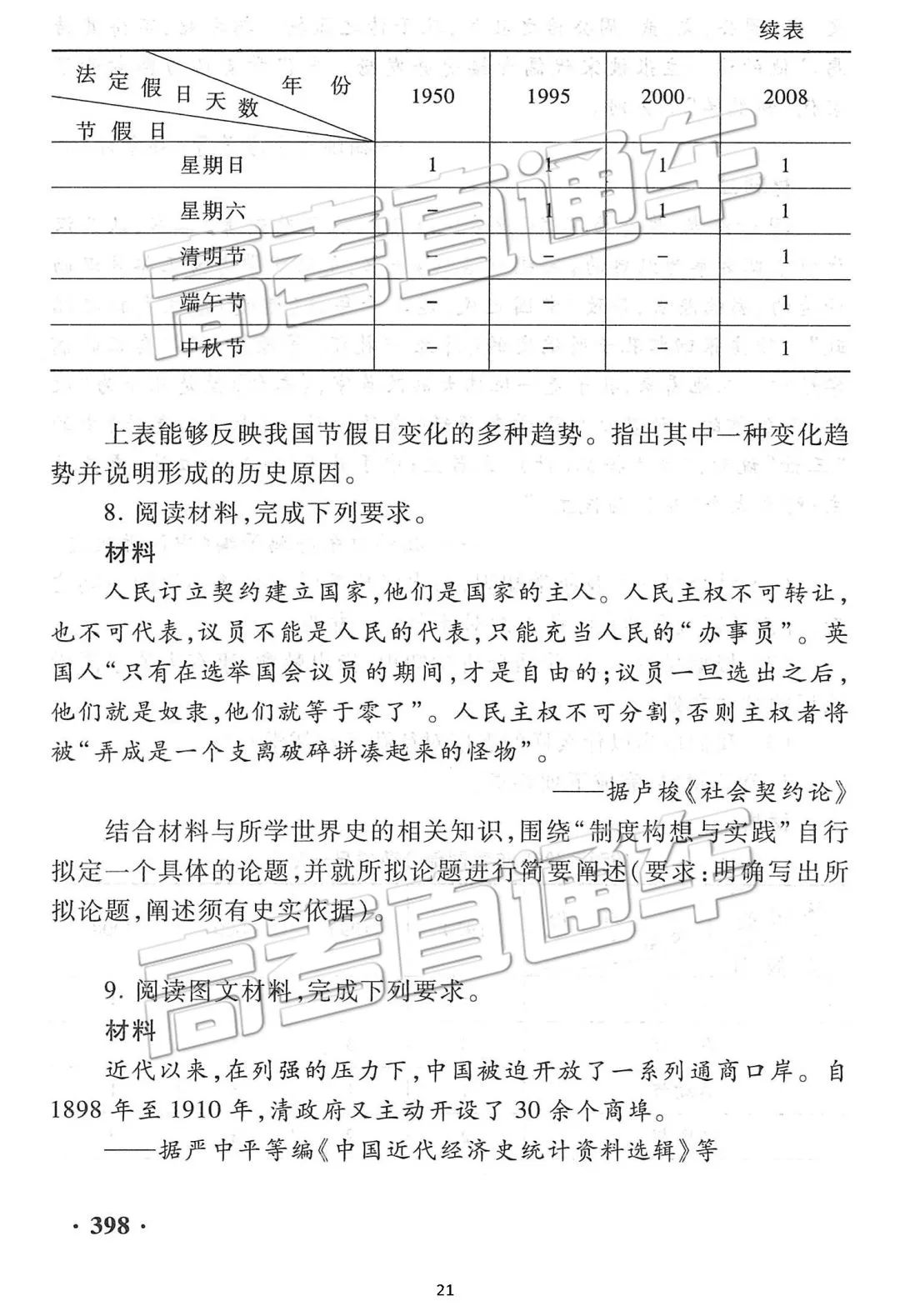 2019年高考語數(shù)外政地5科考試大綱、樣題以及主要變化分析