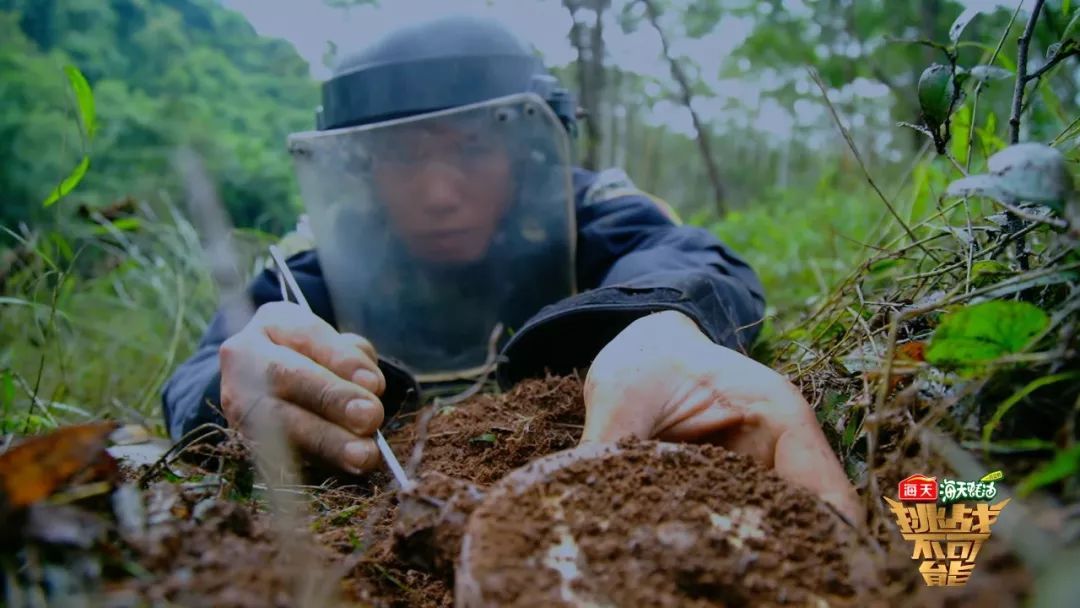 当战士拆除地雷时，眼镜蛇向手边爬来…