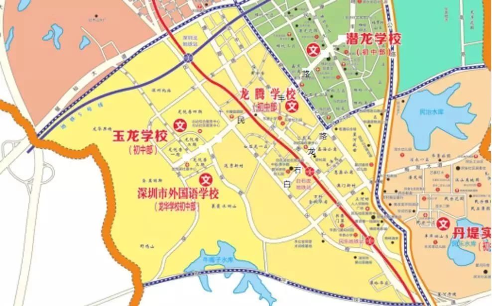 2019年秋季义务教育阶段龙华街道新增公办学校招生范围公示