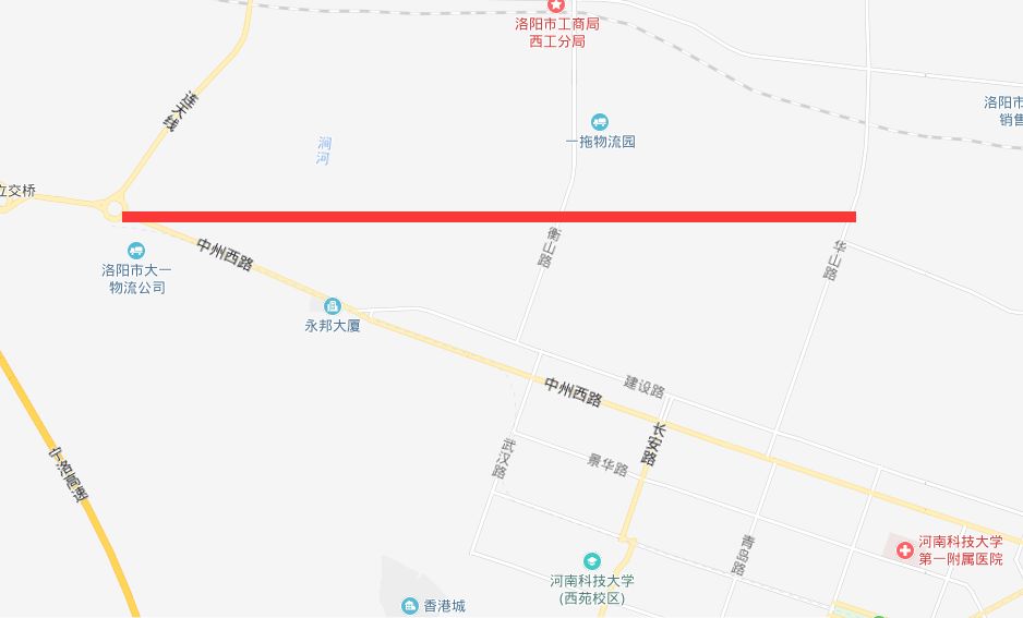 洛阳市区新增四条道路规划已获批