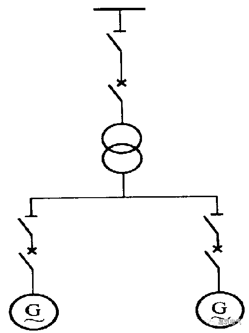 (a)单元接线 (b)扩大单元接线