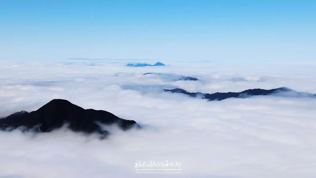 德化戴云山:山巅云海,淡墨轻烟绝美画卷!