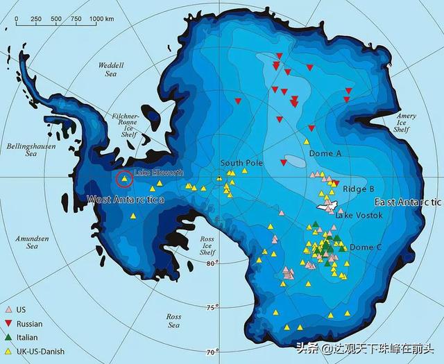 南极洲地形地图图片(三)