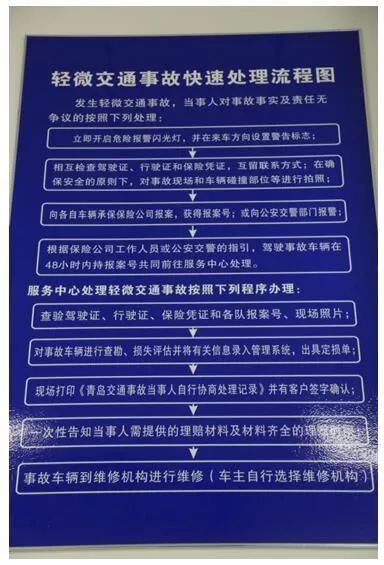 关注即墨交通事故快赔中心日前正式成立附快速处理流程