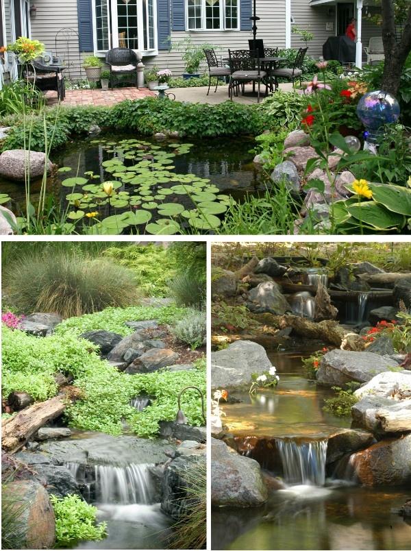 无觅造园解密aqua生态池塘,营造智能生态花园水景