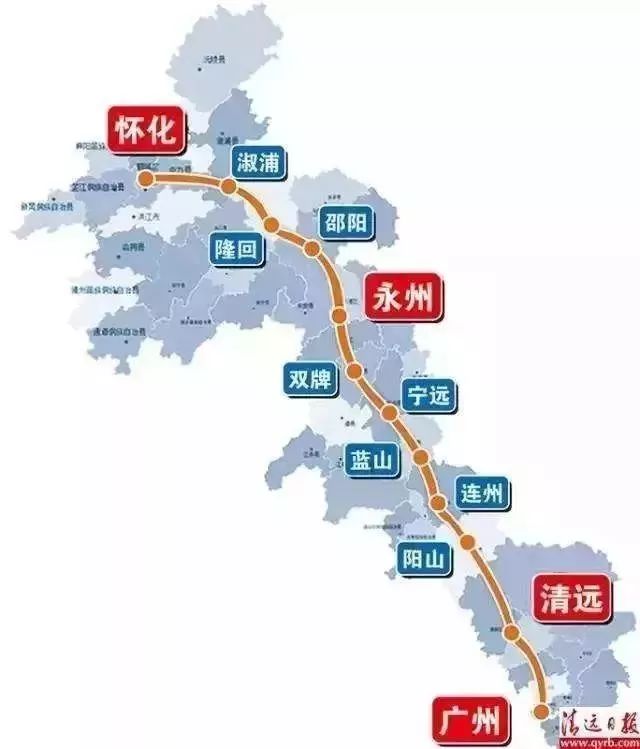 广州最新交通总体规划公布:广清城轨今年通车!