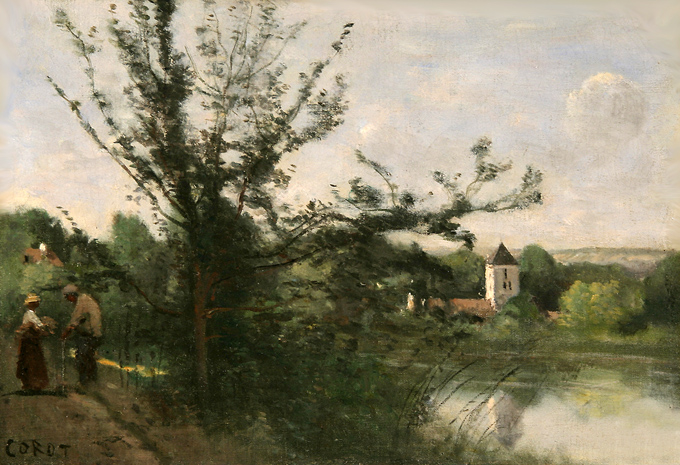 法国风景画家柯罗 jean baptiste camille corot