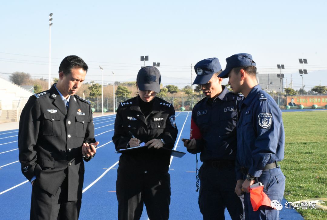 趁热看红河州公安局警务辅助人员体能技能考核接近尾声