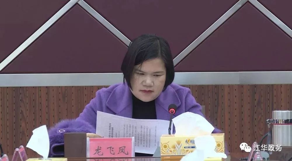 龙飞凤主持召开县人民政府第三十二次常务会议