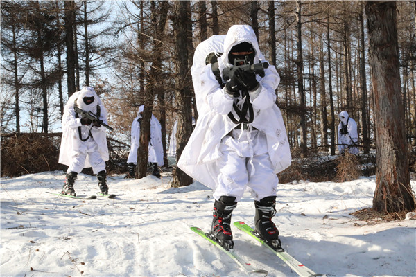 硬气!这群特种兵林海雪原抗寒训练