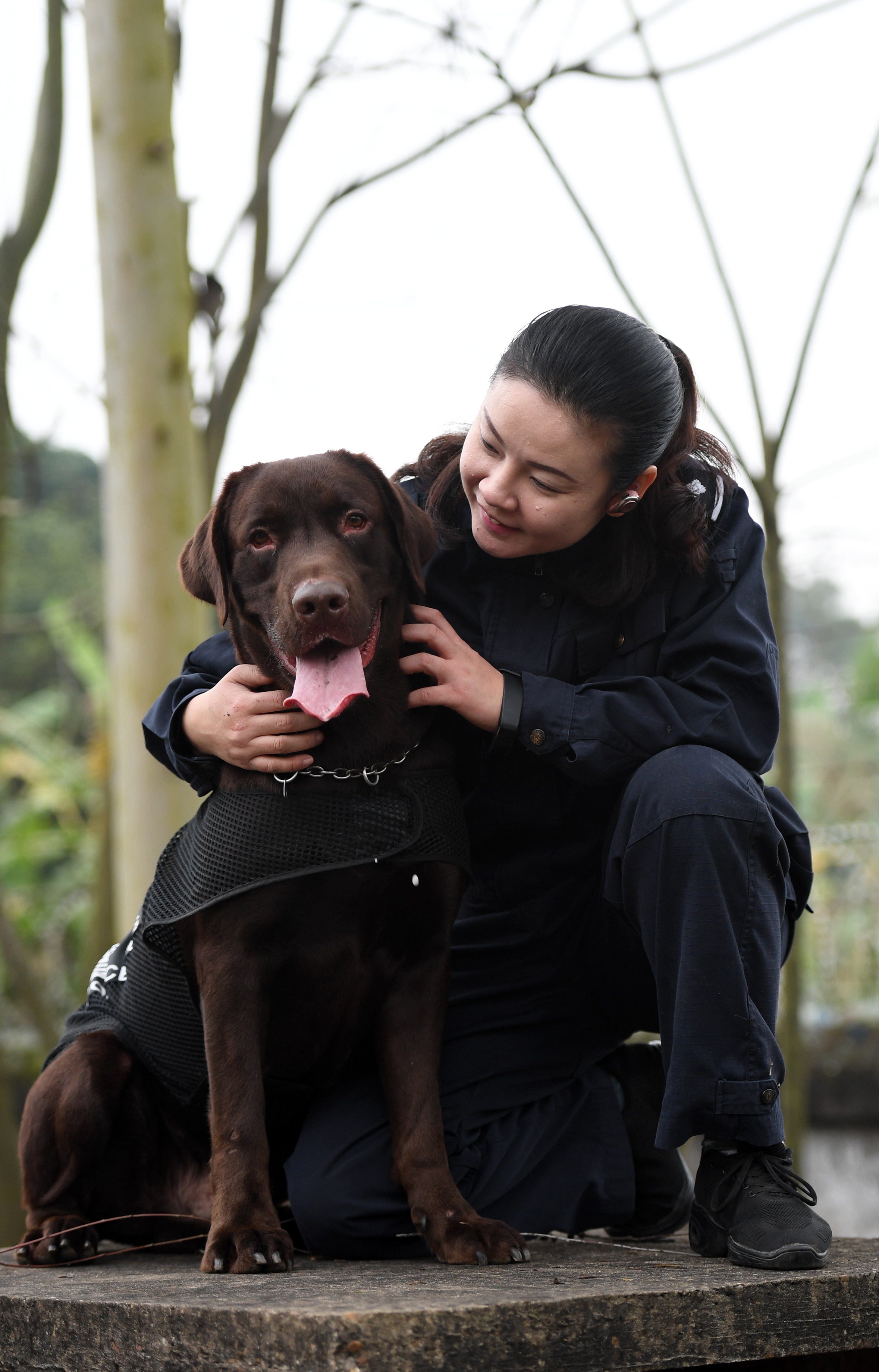 一个"警犬妈妈"的十年春运坚守