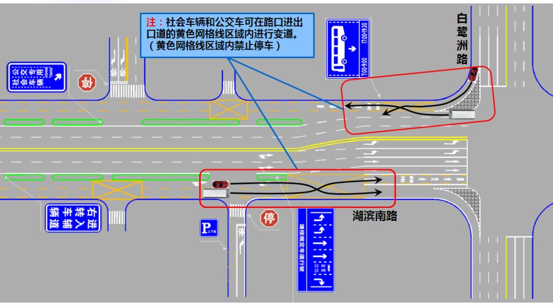 其他车辆沿线禁止停车,需要临时停车的引导到沿线相交次干路和支路上