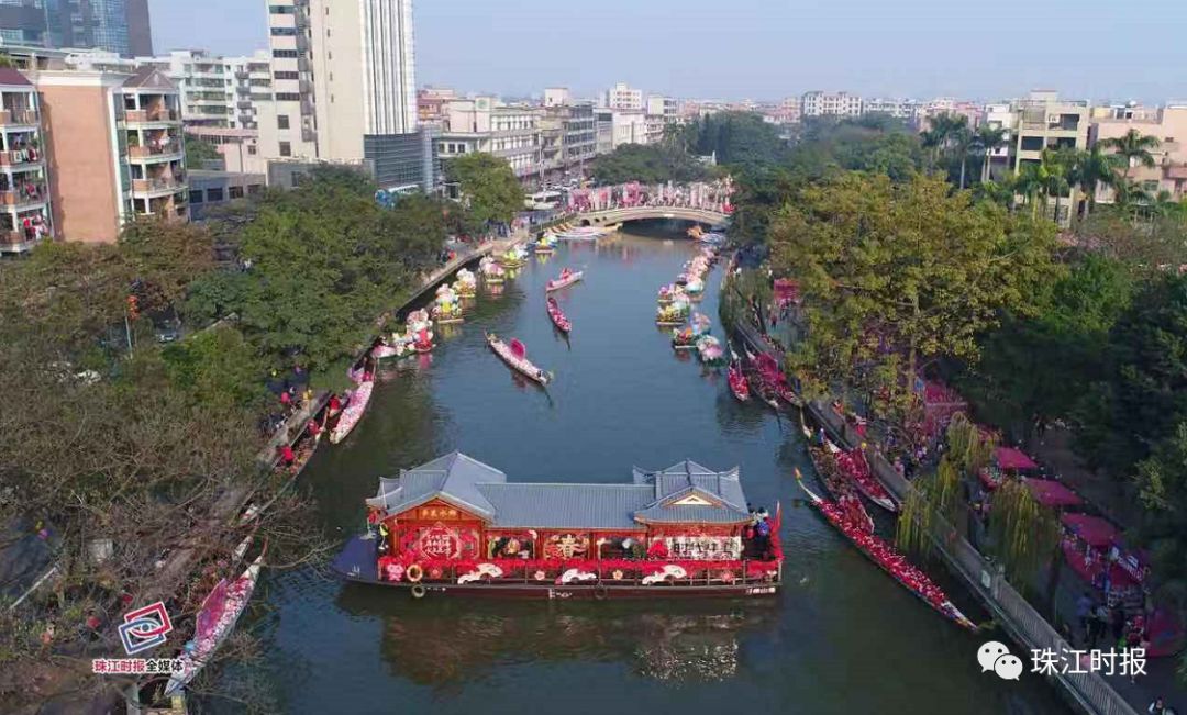 今天起一连10天佛山这个地方水上花市上线浪漫又好玩