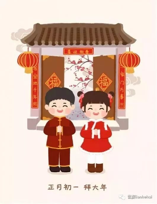 中国"传统春节习俗",你知道吗?_年画