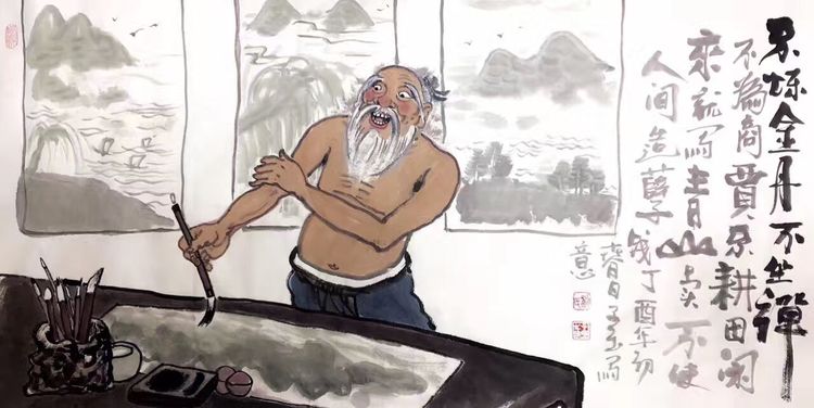 【名家推荐-当代著名画家刘子玉老师作品均可定制】