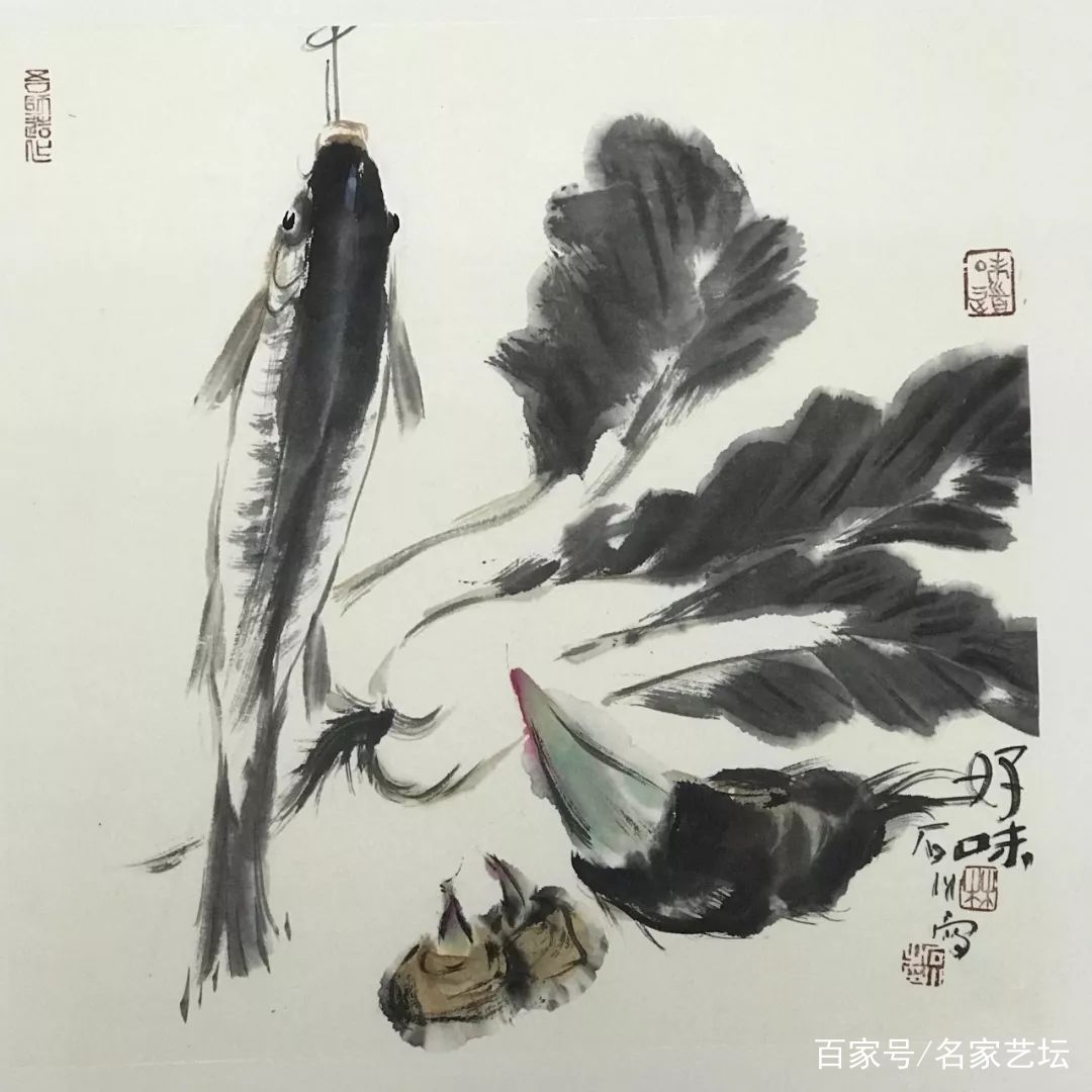 《民以食为天》 68×70cm