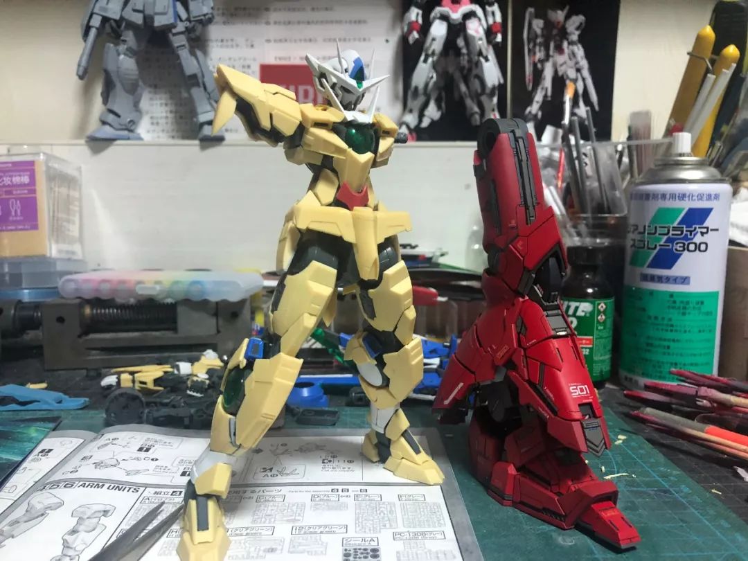 mg 00q 全刃式 gk制作喷涂完成作品分享