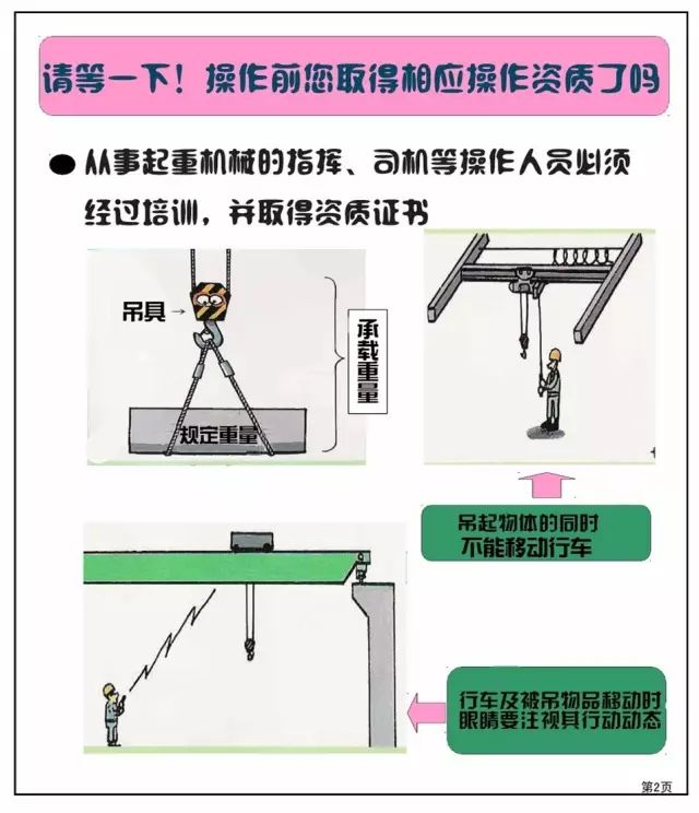 钢铁厂天车安全漫画