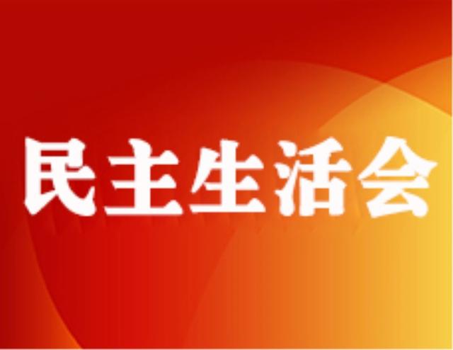 资阳市政府党组班子召开2018年度民主生活会