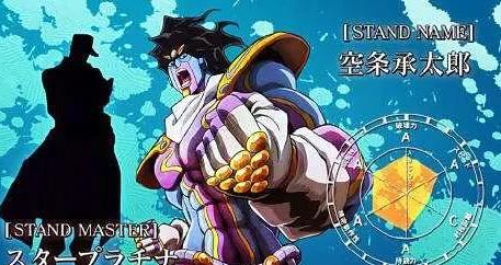 jojo:白金之星有多厉害?舅舅曾用"无敌"两字来形容他