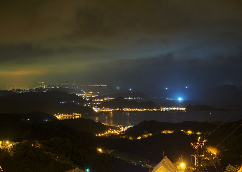 台灣九份豎崎路夜景，見證走過的風華年代 旅遊 第30張