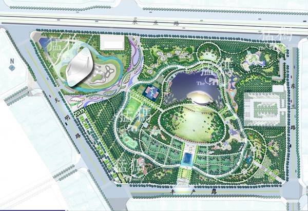 郑州市青少年公园即将开建 面积接近紫荆山公园将设七