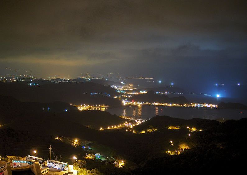 台灣九份豎崎路夜景，見證走過的風華年代 旅遊 第32張