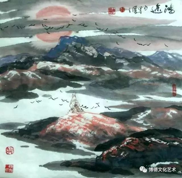 作 品 欣 赏  白墨先生出生于书香门第,受传统文化熏陶,自幼染指丹青