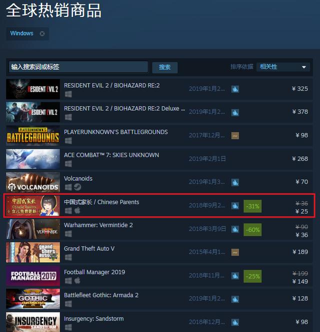 Steam：《中國式家長》再次登上全球熱銷前十，這遊戲活該火？ 遊戲 第3張