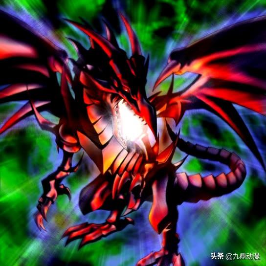游戏王:真红眼黑龙和"基友"恶魔的召唤卡图变迁,这张高度还原