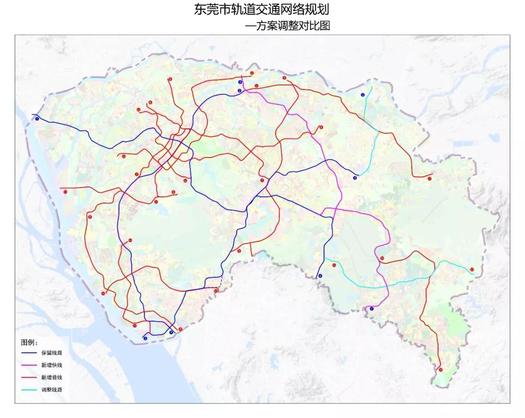 东莞将建17条地铁,32个镇的地铁建设情况如下~~快看经过你家没有?