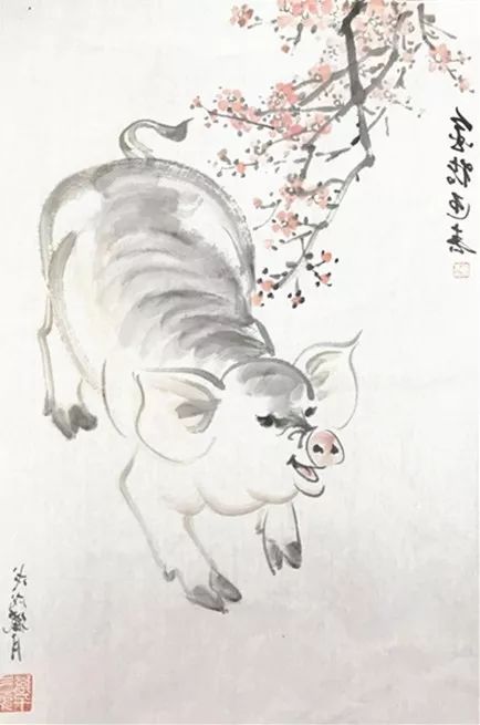 迎春迎福第二波 | 猪年大吉送"猪"来,名家大师年画到