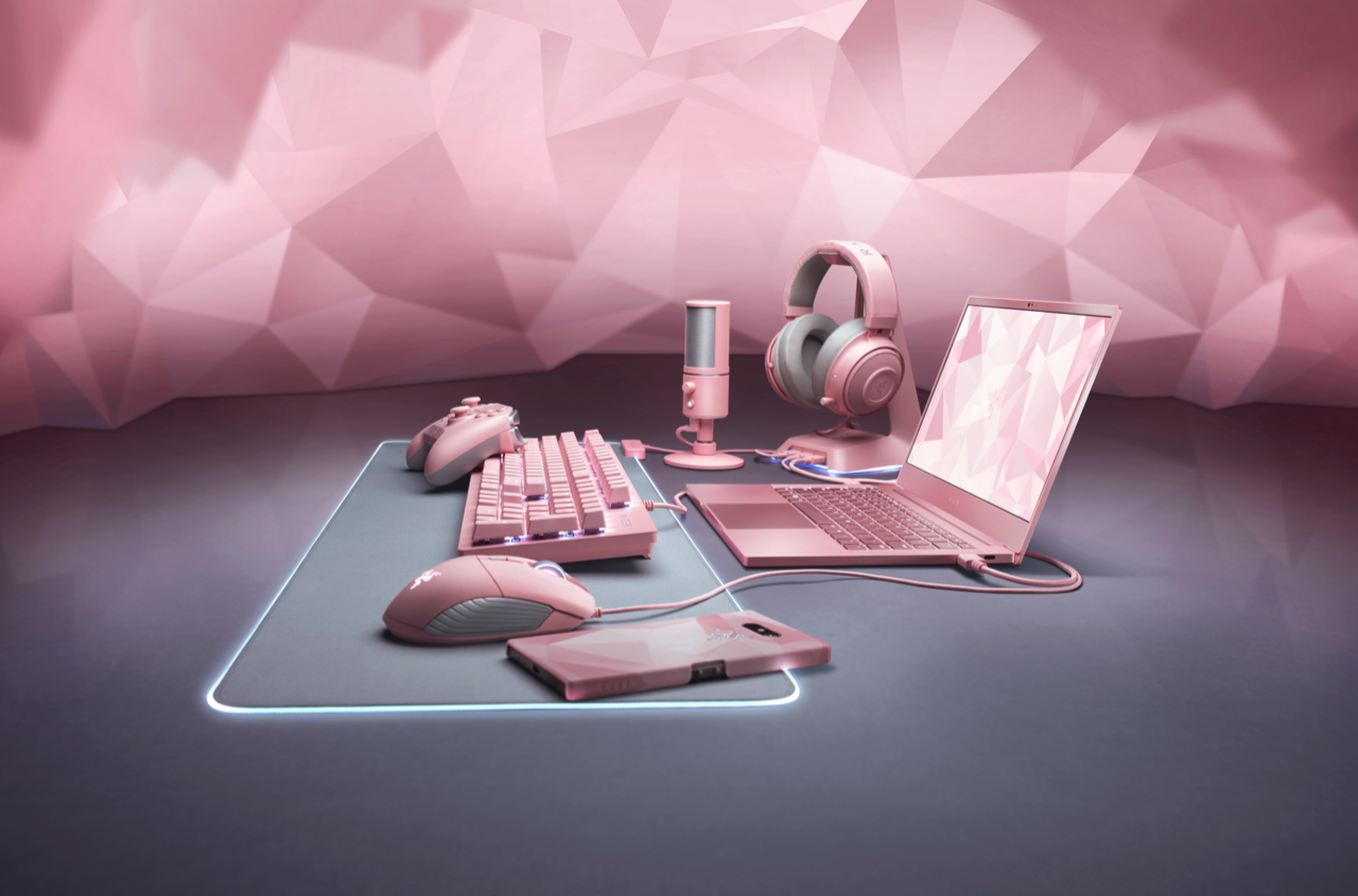 Razer雷蛇正在销售其首款粉色笔记本电脑 产品