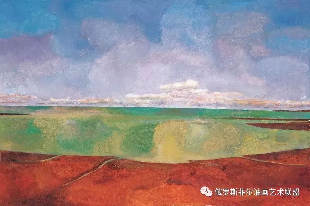 中国现代油画家朝戈人物油画作品欣赏