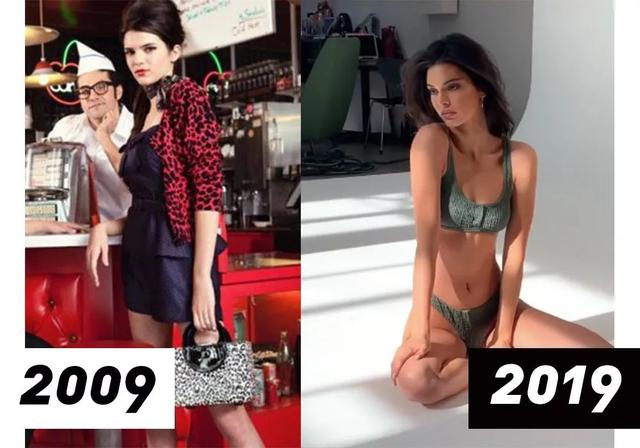潮星「10年挑戰」殘酷對比圖，是潮了還是糗了 時尚 第20張