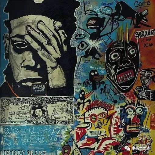 新表现主义美国画家让米歇尔巴斯奎特jeanmichelbasquiat