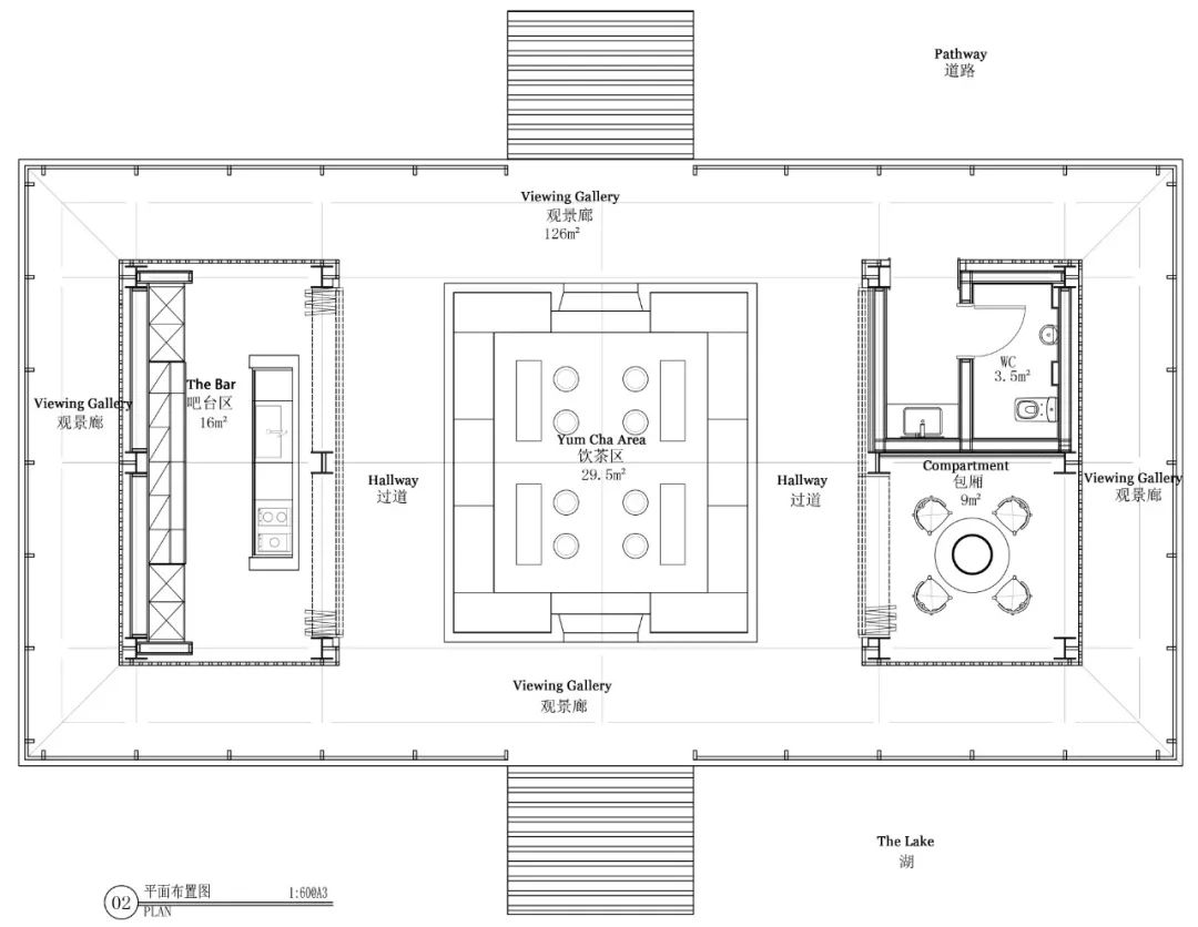 茶室平面图