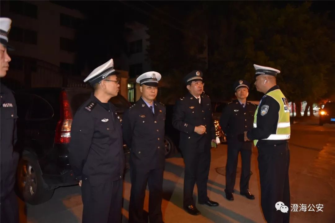 昨晚,澄海全城设卡大查酒驾,行拘15人