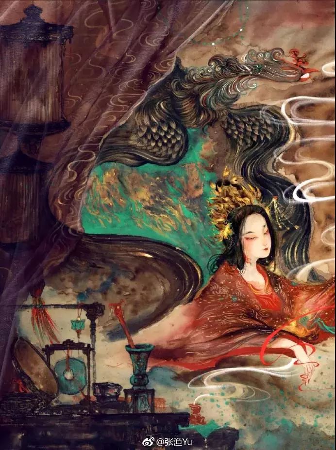 【动漫】美女插画师张渔:她一出手,就用灵动的笔法惊艳世人