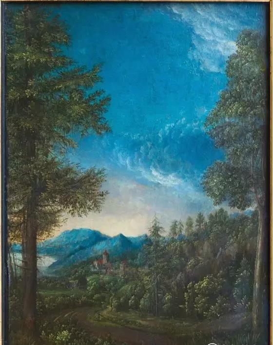 带你看名画-这是德国最早的纯粹风景画