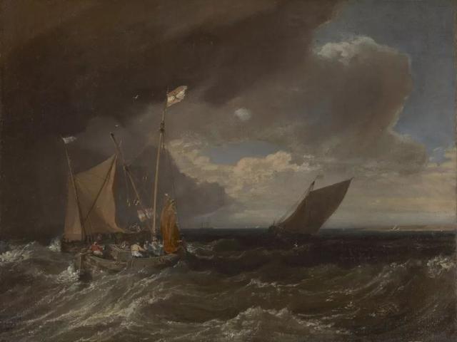 正文  19世纪上半叶,透纳以风景画而闻名于世,他的油画《暴风雨来临前