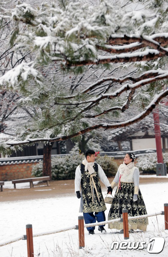 【組圖】全北韓屋村飄雪 浪漫與古色共存 未分類 第6張