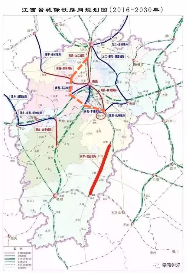 【重磅】奉新有两条铁路被纳入以南昌为中心的区域城际铁路网!