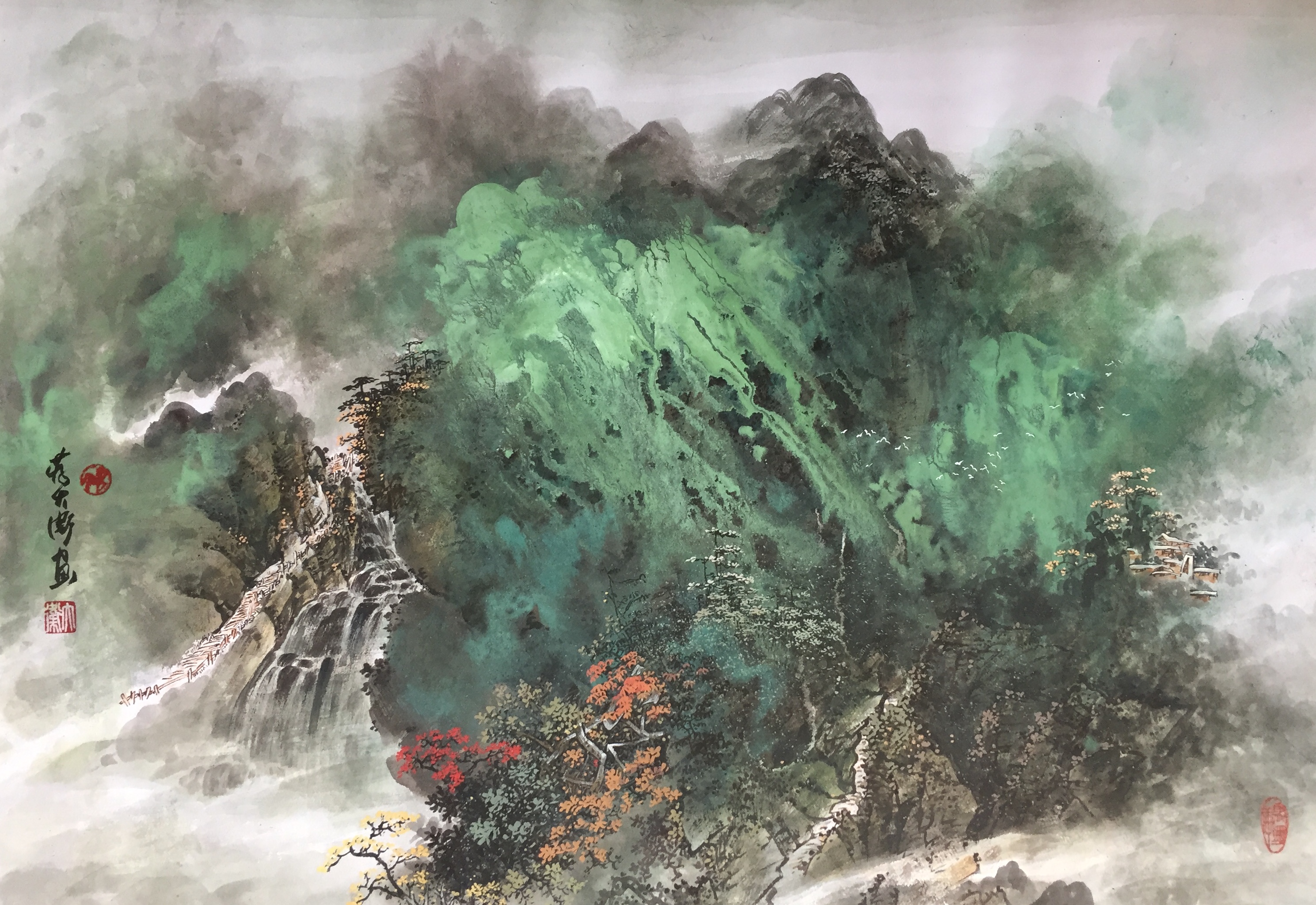 中国美术人物志——蒋大卫·第四届艺术名家书画大拜年