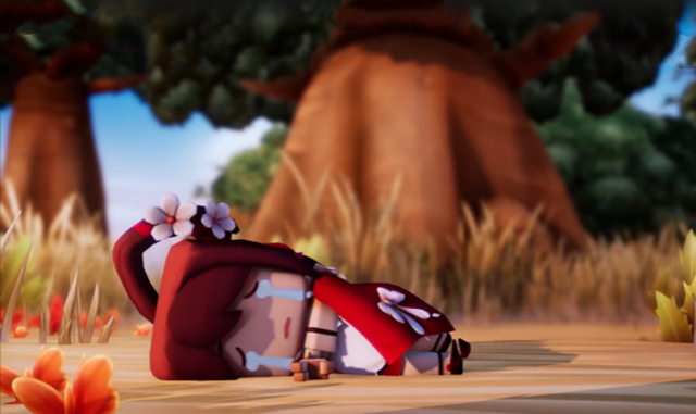 迷你世界：程錦衣欺負花小樓？哥哥在吃肉，妹妹卻躺在地上大哭！ 遊戲 第3張