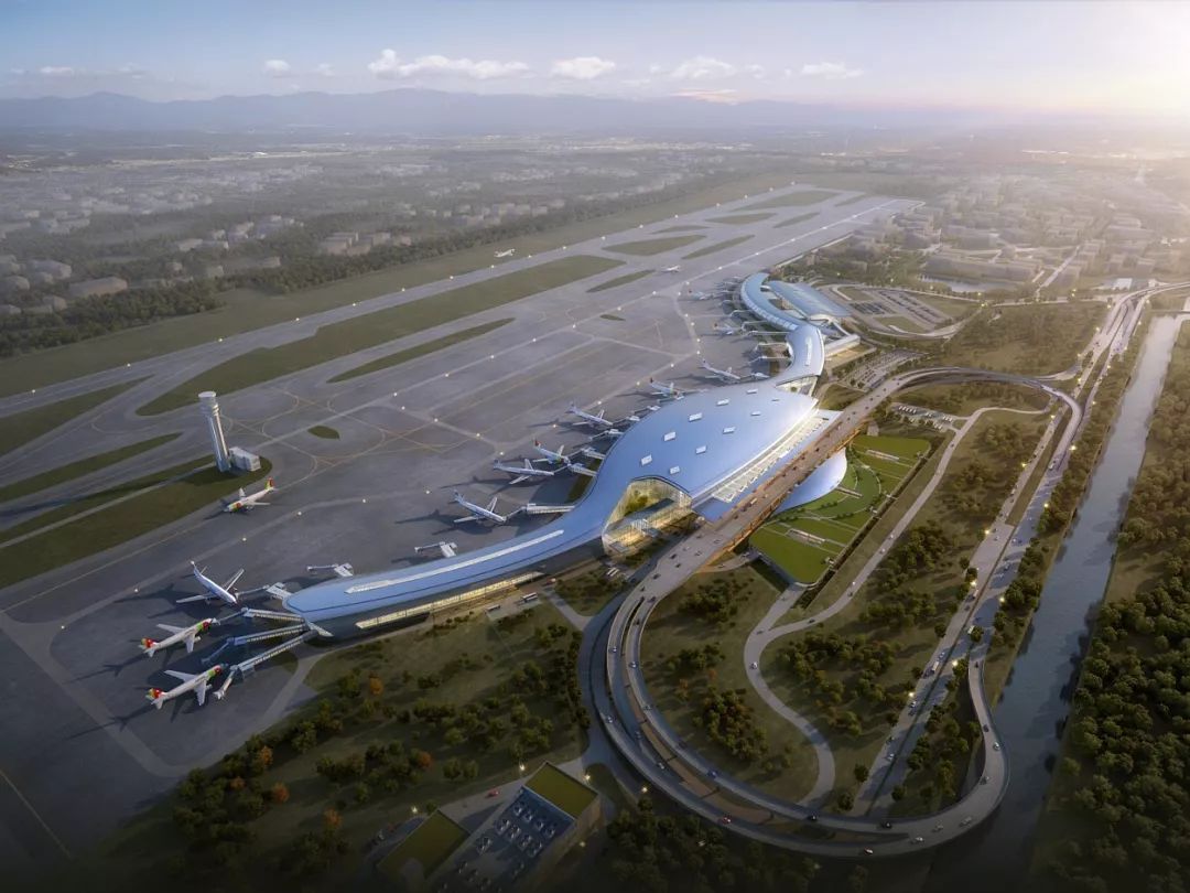 宁波栎社国际机场三期 扩建工程t2航站楼